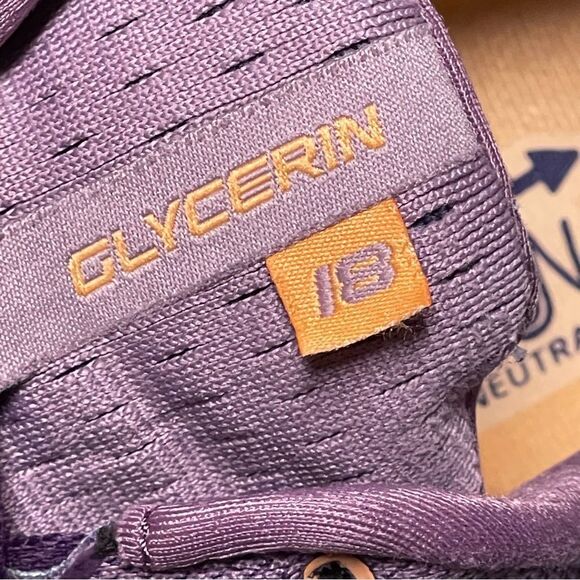 Brooks Glycerin 18 1203171B590 Purple Women's Running Shoes Size 11B - Picture 5 of 16